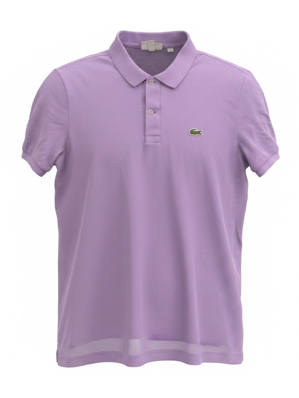 Lacoste Men's Lavender Short-Sleeve Polo